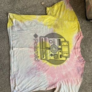 tie dye crop top